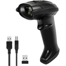 Leitor de Código de Barras Zkteco ZKB103 1D Sem Fio - Preto