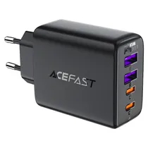 Carregador Acefast A61 45W USB-C X2 + USB-A X2 BLK
