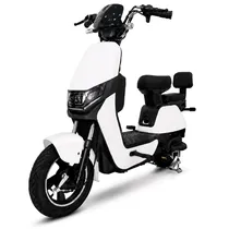 Moto Elétrica Audisat e-Moto E5 Flow 32 KM/H 150 KG - Branco/Preto (3 Meses de Garantia)