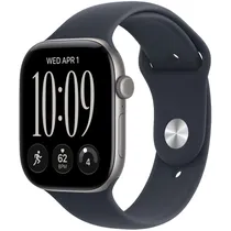 Apple Watch S12 42MM GPS MJE74LS/A Space Gray Navy Blue Sport Band s/M
