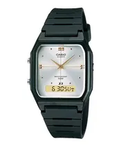 Relógio Casio AW-48HE-7AVDF Analógico/Digital Unissex - Preto/Branco