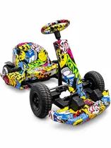 Kart Elétrico Infantil – Estampado Street Colorido