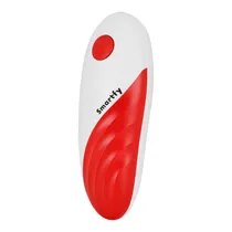 Abridor de Latas Smartfy AL01W - Automático - 4X Pilhas AA - Branco e Vermelho