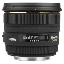 Lente Sigma Nikon DG 50MM F1.4 Ex HSM