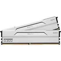 Kit Memória Ram DDR5 Klevv Bolt V 32 GB (2 X 16 GB) 6000 MHZ KD5AGUA80-60A300I - Branco