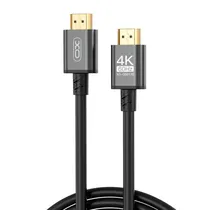 Cabo Xo XO-GB017B - HDMI/HDMI - 5 Metros - 4K - 60HZ - Preto e Cinza