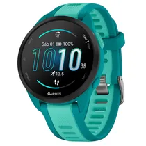 Smartwatch Garmin Forerunner 165 Music 10-02863-32 - Bluetooth - Wi-Fi - GPS - Turquesa