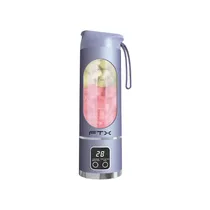 FTX Licuadora FTXPB 25W Recargable 3VEL Morado