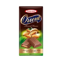 Chocolate Tayas Orient Almond Barra 80G 022462