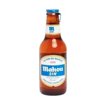 Beb Cerveja Espanha Mahou Sin Alcohol 250ML Garrfa 011181*