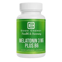 Good Energy Melatonina 3MG Plus B6 60 Cápsulas