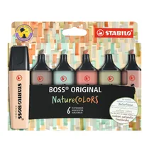 Stabilo 70/6-2-2 Boss Nature Colors Estuche