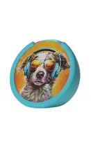 Caixa de Som Amazon Echo Pop Kids Alexa Anthro Pup - Azul