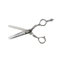 Tesoura Lmelite 6" Debastadora Prata 048