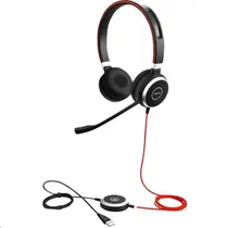 Auricular Jabra GN Evolve 40 Stereo USB 3.5MM - Black (Con Estuche)
