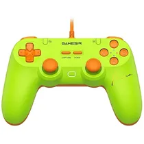 Controle Gamesir Tegenaria T3 Lite para PC/ Switch/ Steam/ Smartphone - Verde/ Laranja