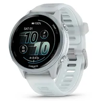 Relógio Garmin Forerunner 570 010-02970 42 MM com GPS/Bluetooth - Azul Claro