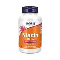 Vitamina Now Niacin 500MG 100 Cápsulas
