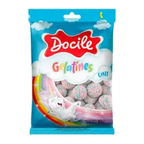 Bala de Gelatina Docile Unicornio 80G
