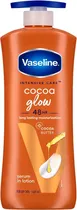 Loção Corporal Vaseline Intensive Care Cocoa Glow 48HR - 600ML