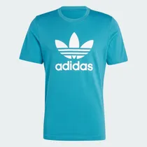 Remera Adidas Trefoil T-Shirt Azul Agua
