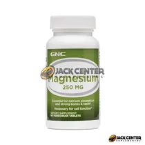 Mineral de Magnesium 250MG 90 Vegetarian Tablets GNC