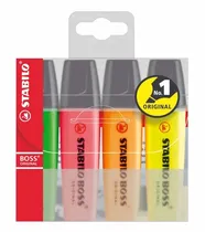 Stabilo Boss 70/4 Resaltador 4PC