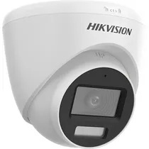Câmera de Vigilância Hikvision Cam Turret DS-2CE78D0T-LFS - Branco/Preto