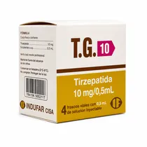 TG 10MG 4 Ampolas Tirzepatida
