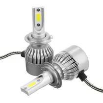 Lampada de LED para Carro Ultra LED Headlight C6/ C9 H3 36W/ 6000K/ 3800L s/ Garantia