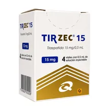 Tirzec 15MG 4 Ampolas