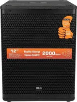 Caixa de Som Ativa 12" 2000W Bivolt - BLG BW16-12WA1