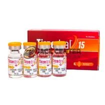 Tirzepatida 15MG.Tirzedral.Catedral 4FRASCOS