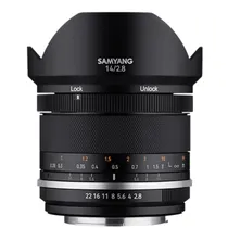 Lente Samyang Canon MF DSLR 14MM F2.8 II Ef FF