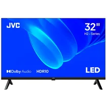 TV JVC 32" LED Smart 32KM148 HD com Wi-Fi Google