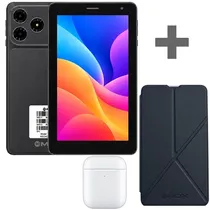 Tablet Mox MO-TP745 5G 256GB/8GB Ram de 7" 8MP/5MP - Preto + Capa + Fone de Ouvido Sem Fio