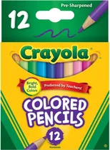 Lápis de Cor Crayola Colored Pencils 68-4112 (12 Unidades)