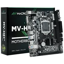 Placa Mãe Macrovip MV-H61V2 Socket LGA 1155 / VGA / DDR3