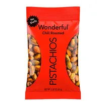 Pistache Wonderful Sem Casca Chili Torrado Pacote 63G