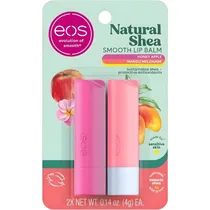 Eos Balsamo Labial Lip Natural Honey Apple/Mango Melonade c/2