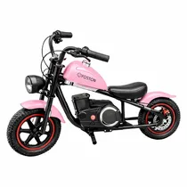 Moto Elétrica Infantil Foston X100 Harley Bluetooth 16 KM/H - Rosa