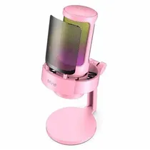 Fifine Micrófono A8 RGB Pink