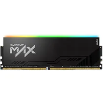 Memoria Ram Macrovip Max DDR4 16GB 3200MHZ RGB - Negro (MVX32N22/16R)