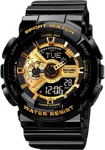 Relogio Skmei 1834 Gold/Black - Masculino