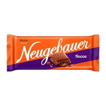 Barra Chocolate Neugebauer Leite e Flocos 80G