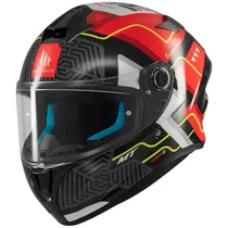 Capacete MT Helmets Targo s Brik C5 - Fechado - Tamanho L - Gloss