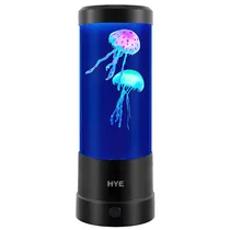 Lâmpada LED Hye HYE-9800 de 7 Cores A Pila - Preto