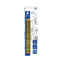 Lápiz de Grafito Staedtler Noris 120 HB 2 120-2BK3DA 3 Unidades