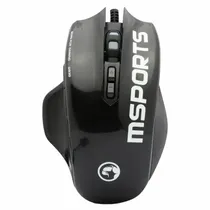 Mouse Gaming Marvo G938WT Esports Scorpion com Fio / 4000 Dpi / 7D - Preto