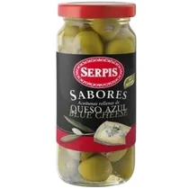 Azeitonas Serpis Recheada Queijo Azul 235G 900126